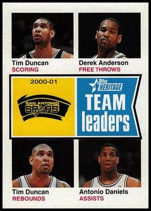 227 Tim Duncan Derek Anderson Antonio Daniels